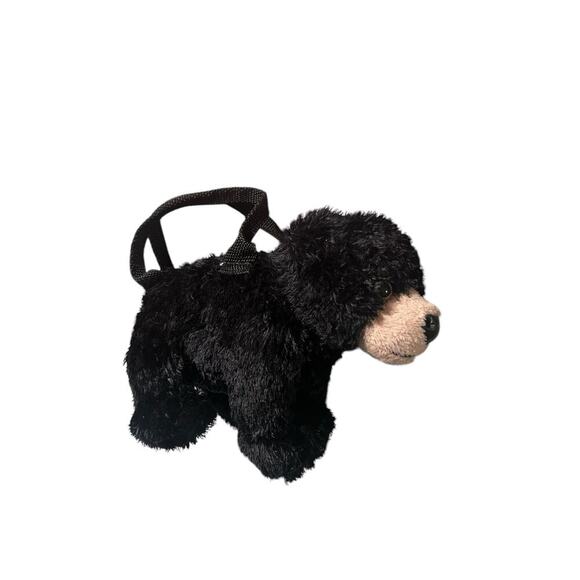 Jaag Plush Black Bear Mini Purse Vintage Little Girls - Picture 3 of 8